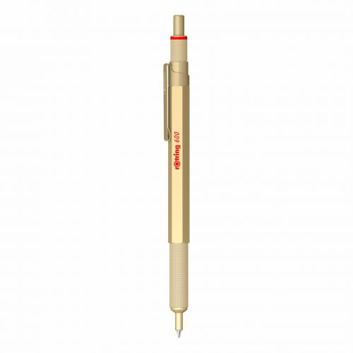 2be446ec23e03648e49b7bfbd3d856c5 scaled | rOtring SA | rOtring 600 Ballpoint Pen - Gold Medium Nib Black Ink