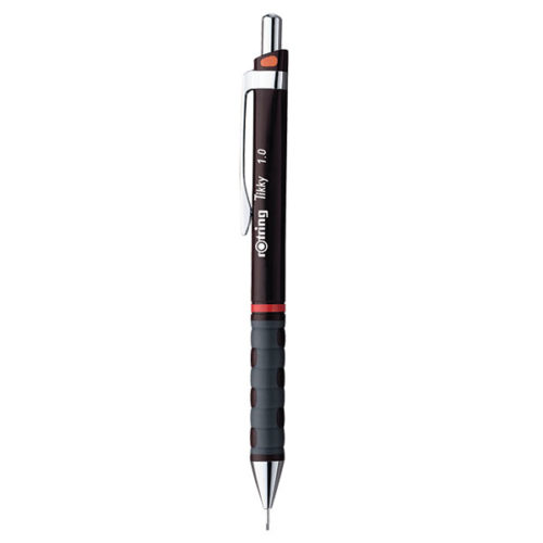 7cf754d2f324fb0141f3e229828a0659 1 | rOtring SA | rOtring Tikky Burgundy Mechanical Pencil 1.00mm