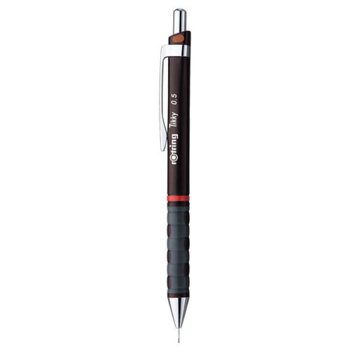 95c9cb4d3089924186f517ed0e341412 1 | rOtring SA | rOtring Tikky Burgundy Mechanical Pencil 0.50mm