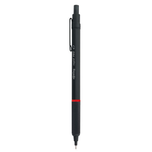 c65be230e793574b54f5e744079e92cc 1 | rOtring SA | rOtring Rapid Pro Matte Black Mechanical Pencil 0.70mm