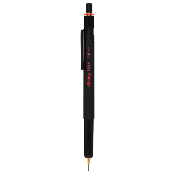 db521e61b62ceff70ac11c313186396f 1 | rOtring SA | rOtring Rapid 800+ Black Mechanical Pencil 0.5mm