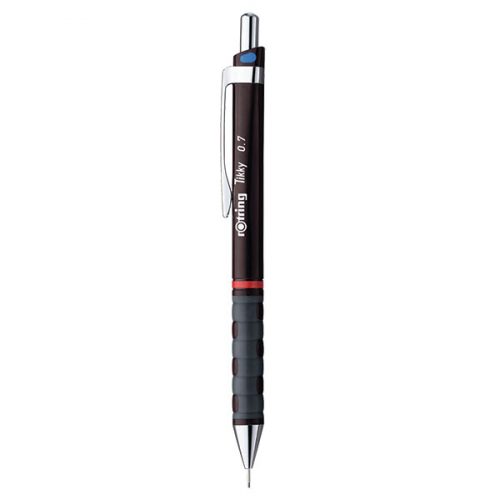 f65b008afabfc696f8536f22bcd43d76 2 | rOtring SA | rOtring Tikky Burgundy Mechanical Pencil 0.70mm