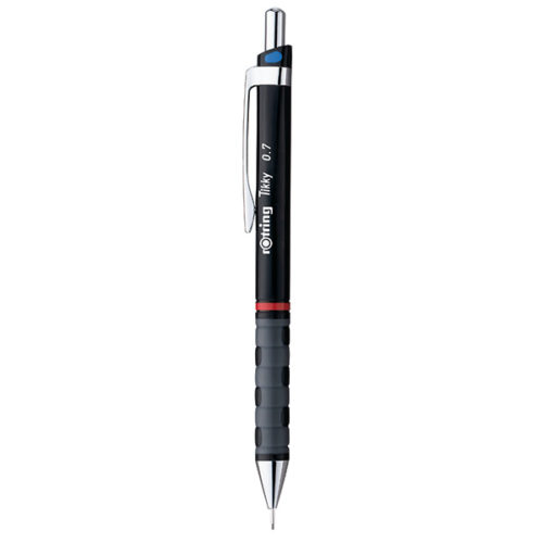22bd16b77e2a2c1287332971129a94d5 1 | rOtring SA | rOtring Tikky Black Mechanical Pencil 0.70mm