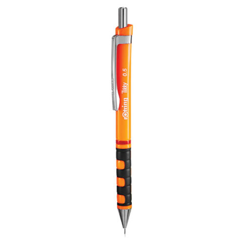 38cd0b3062e50bcdd4ee5c8b7bdc5724 1 | rOtring SA | rOtring Tikky Neon Orange Mechanical Pencil 0.50mm