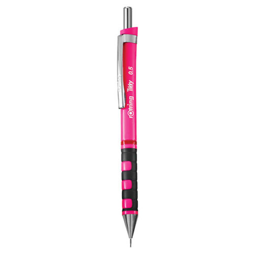 3bea240abb83434ce3ccef232bf76238 1 | rOtring SA | rOtring Tikky Neon Pink Mechanical Pencil 0.50mm