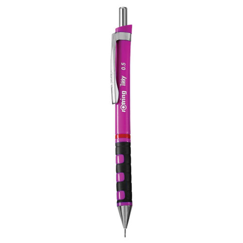 4efe3015c279bedaf98a4e8099fa839c 1 | rOtring SA | rOtring Tikky Neon Purple Mechanical Pencil 0.50mm