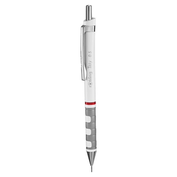 53b75fa8aa572c124c0a9213c6768a63 1 | rOtring SA | rOtring Tikky White Mechanical Pencil 0.50mm