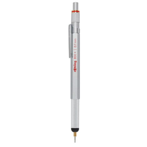 68ba4218259f4399b6d7490afb389689 1 | rOtring SA | rOtring Rapid 800+ Silver Mechanical Pencil 0.7mm