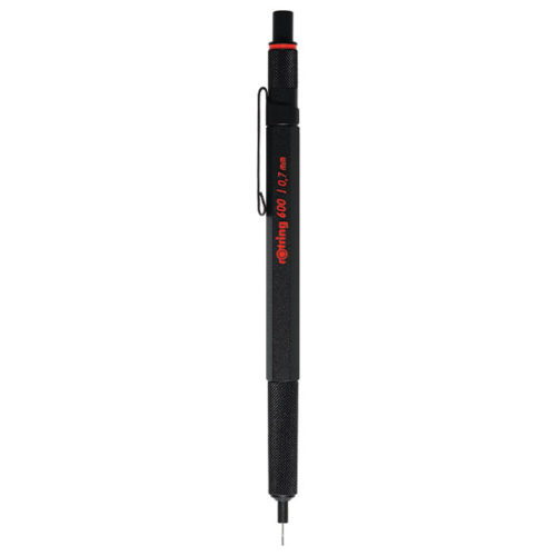 69913a9c7e85c3aa3a701af5189896e5 1 | rOtring SA | rOtring Rapid 600 Black Mechanical Pencil 0.7mm