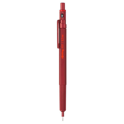 72ed0cdec184409dd7719d4449863b7b | rOtring SA | rOtring Rapid 600 Red Mechanical Pencil 0.5mm