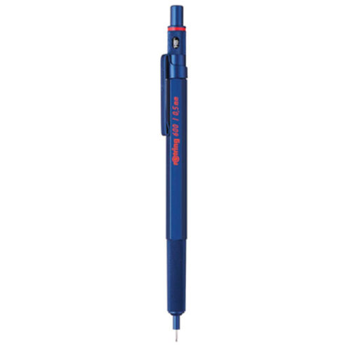 7d79b1cbdede9613df5cad4e7c85df95 1 | rOtring SA | rOtring Rapid 600 Blue Mechanical Pencil 0.5mm