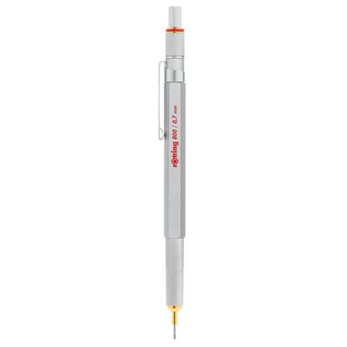 d80a179227b90b1ddce3a8068ae4b89b 1 | rOtring SA | rOtring Rapid 800 Silver Mechanical Pencil 0.7mm